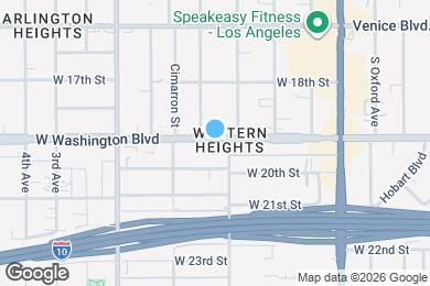 Map image of the property - 2362 W Washington Blvd