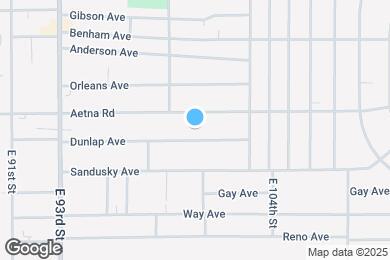Map image of the property - 9909 Dunlap Ave
