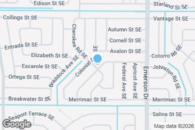 Map image of the property - 701 Airoso Rd SE