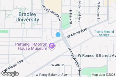 Map image of the property - 1113 W Moss Ave