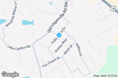 Map image of the property - 729 Fallowfield Dr