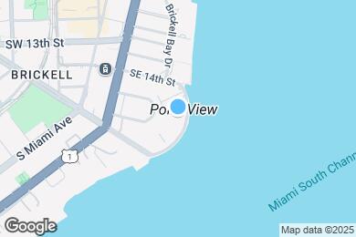 Map image of the property - 1420 Brickell Bay Dr