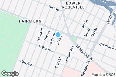 Map image of the property - 45 S 7th St