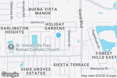 Map image of the property - 2127 Erin Dr