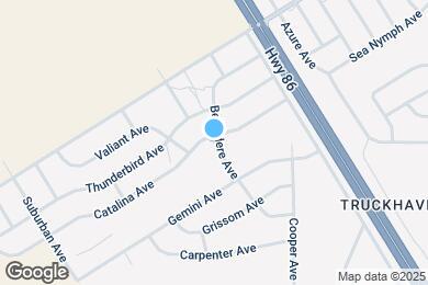Map image of the property - 1449 Catalina Ave