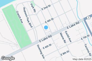 Map image of the property - 505 Parkway Dr