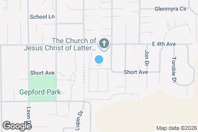 Map image of the property - 407 Leland Dr