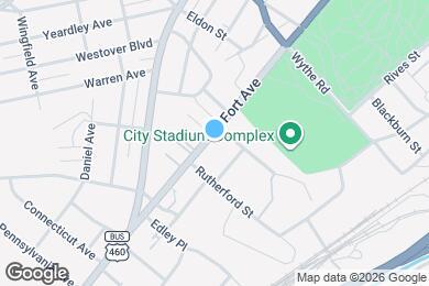 Map image of the property - 3426 Fort Ave