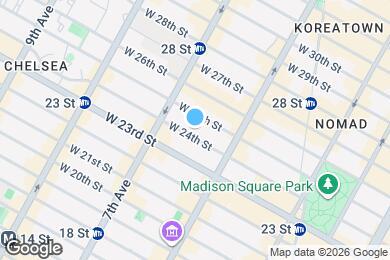 Map image of the property - West 24th Street