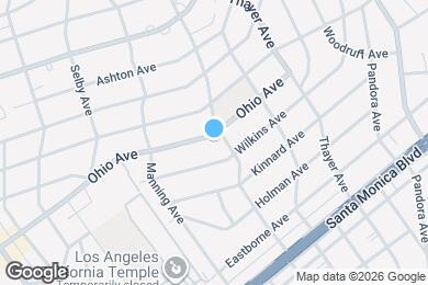 Map image of the property - 10606 Ohio Ave