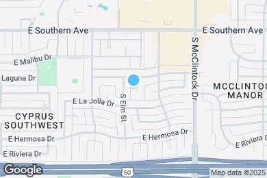 Map image of the property - 3516 S Juniper St