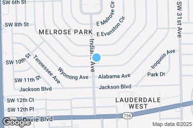 Map image of the property - 1185 Arizona Ave