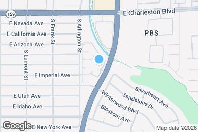 Map image of the property - 1405 S Nellis Blvd