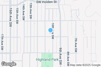 Map image of the property - 7947 10th Ave SW