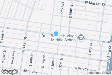 Map image of the property - 3830 W Muhammad Ali Blvd