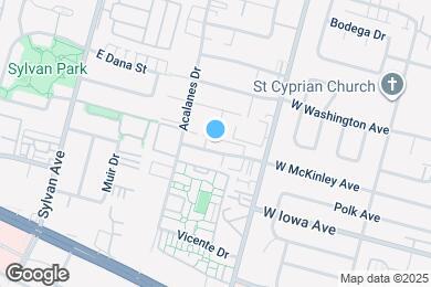 Map image of the property - 1251 W Mc Kinley Ave