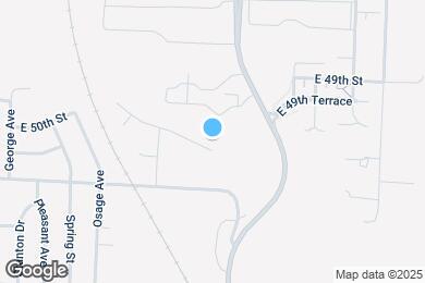 Map image of the property - 13900 E 50th St
