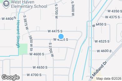 Map image of the property - 3681 W 4525 S