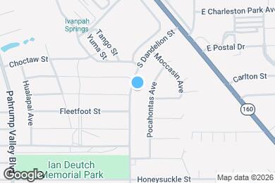 Map image of the property - 1271 S Dandelion St