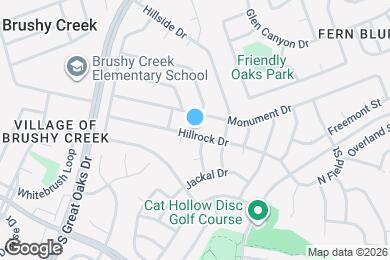Map image of the property - 8516 Hillrock Dr