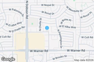 Map image of the property - 2126 N Villas Ln