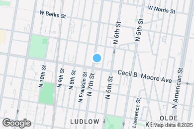 Map image of the property - 1705 N 7th St