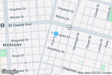 Map image of the property - 925 Port St