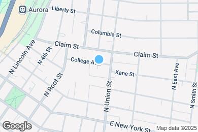 Map image of the property - 609 College Ave