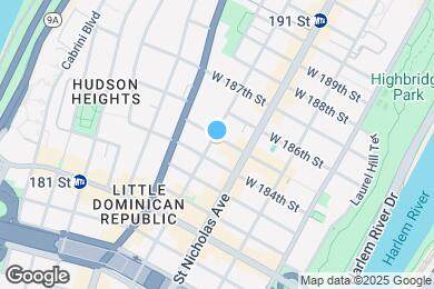 Map image of the property - 235 Wadsworth Ave