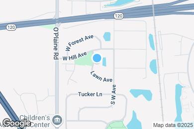 Map image of the property - 4520 W Lawn Ave