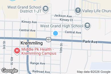 Map image of the property - 905 Park Ave