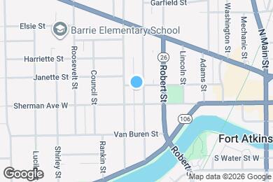 Map image of the property - 605 Barrie St