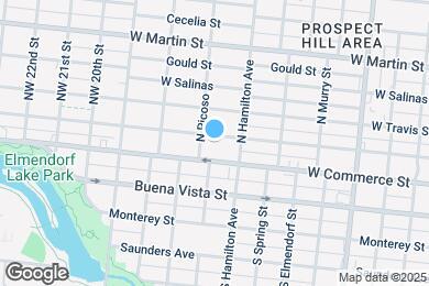 Map image of the property - 3224 W Houston St