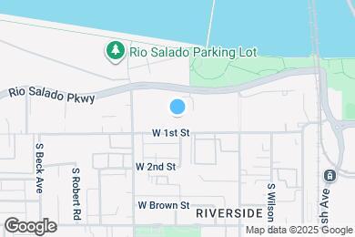 Map image of the property - 812 W 1st St