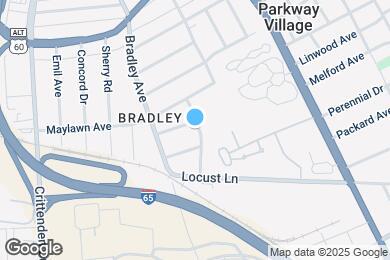 Map image of the property - 2618 Merhoff St