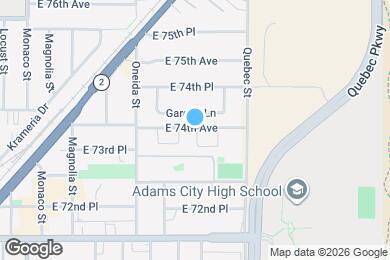 Map image of the property - 7391 Oneida Dr