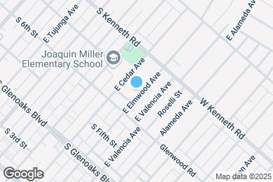 Map image of the property - 635 E Elmwood Ave