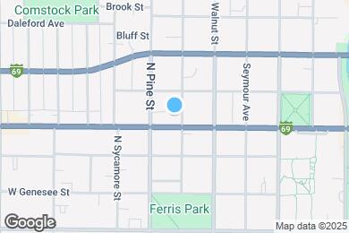 Map image of the property - 711 N Chestnut St