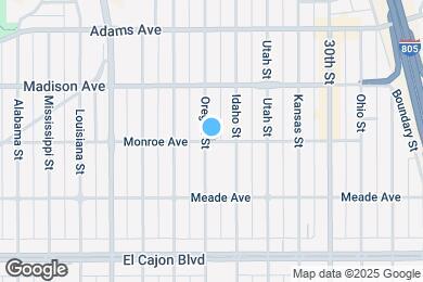 Map image of the property - 2708 Monroe Ave