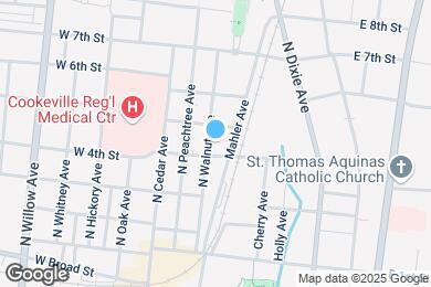 Map image of the property - 409 N Walnut Ave