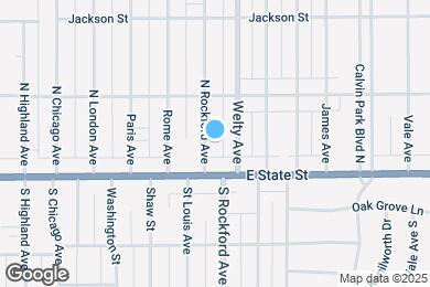 Map image of the property - 131 N Rockford Ave