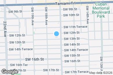 Map image of the property - 1721 SW 13th St