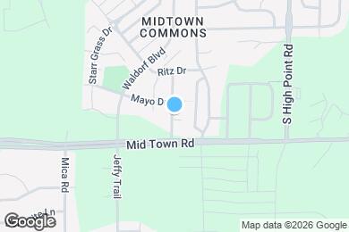 Map image of the property - 1813 Carns Dr