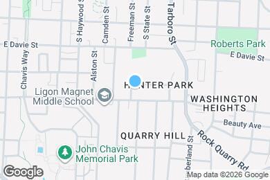 Map image of the property - 505 Freeman St