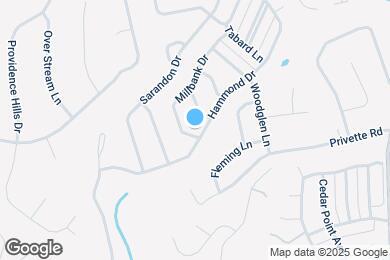 Map image of the property - 1397 Millbank Dr