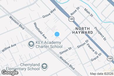 Map image of the property - 21927 Vallejo St