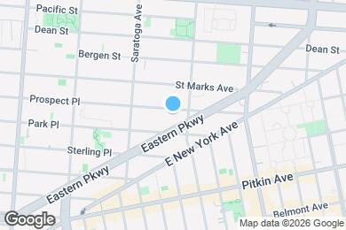 Map image of the property - 1860 Prospect Pl