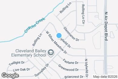 Map image of the property - 920 W Idylwild Dr