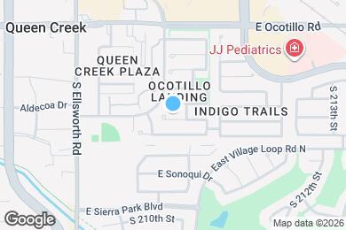 Map image of the property - 21026 E Aldecoa Dr