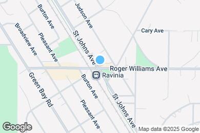 Map image of the property - 727 Saint Johns Ave